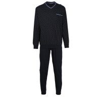 GÖTZBURG Mens Pyjamas Set - long, V-Neck, patterned