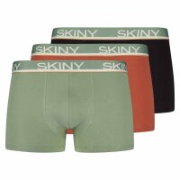 SKINY Mens Boxer Shorts 3-pack - Trunks, Pants, Underwear Set, Cotton Stretch