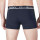 SKINY Herren Boxer Shorts 3er Pack - Trunks, Pants, Unterwäsche Set, Cotton Stretch Grau/Blau/Schwarz XL