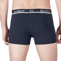 SKINY Mens Boxer Shorts 3-pack - Trunks, Pants, Underwear Set, Cotton Stretch Navy XL (X-Large)