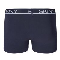 SKINY Herren Boxer Shorts 3er Pack - Trunks, Pants, Unterwäsche Set, Cotton Stretch Marine 2XL