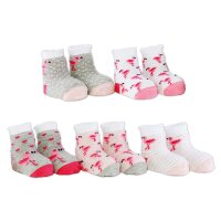 CUCAMELON Baby Socks, 5-Pack - Stocking, Animal Motives, 0-1 Years, One Size