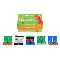 CUCAMELON Baby Socken, 5er Pack - Strumpf, Motive, 1-2 Jahre, One Size Dinosaurier
