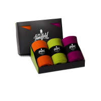 Von Jungfeld 3er Pack Herren Socken, Geschenkbox, gemischte Farben