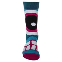 United Oddsocks Mens Socks, 6 Socks Pack - Stockings, Motto Stress Heads 39-46 (UK 6-11)