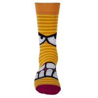 United Oddsocks Mens Socks, 6 Socks Pack - Stockings, Motto Stress Heads 39-46 (UK 6-11)