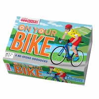 United Oddsocks Herren Socken, 6 Socken Pack - Strumpf, Mottomotive OnYourBike 39-46