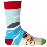 United Oddsocks Mens Socks, 6 Socks Pack - Stockings, Motto OnYourBike 39-46 (UK 6-11)