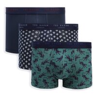 TED BAKER Herren Boxer Shorts 3er Pack - Trunks, Pants, Unterwäsche Set, Cotton Stretch
