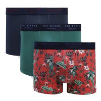 TED BAKER  Mens Boxer Shorts 3-pack - Trunks, Pants, Underwear Set, Cotton Stretch