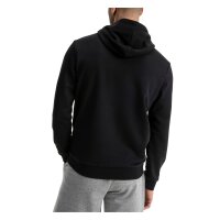 PUMA Herren Hoody - ESS, großes Puma Cat Logo Schwarz L