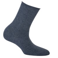 Hudson 1 Pair of Ladies Socks, Relax Soft Stockings, Comfort Waistband, Unicoloured Jeans Melange 2,5-4,5 UK