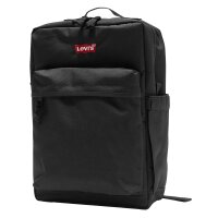 Levis Unisex Rucksack - L Pack Standard Issue, Levis Logo, 40,5x26,5x13 cm (HxBxT), unifarben Schwarz
