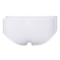 SKINY ladies panty, pack of 2 - briefs, pants, cotton stretch, basic White S (Small)