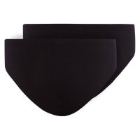 SKINY Herren Slips 2er Pack - Brasil Briefs, Unterwäsche Set, Cotton Stretch Schwarz S