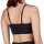 SKINY Ladies Bustier - Pads removable, V-neck, Micro Lovers, Microfibre Black S (Small)