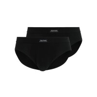 Bruno Banani Briefs for Men, pack of 2 - Sports briefs, Simply Cotton, Stretch Black S (Small)