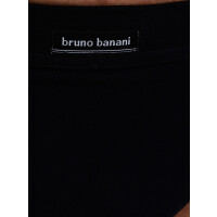 Bruno Banani Herren Slips, 2er Pack - Sportslips, Simply Cotton, Stretch Schwarz S