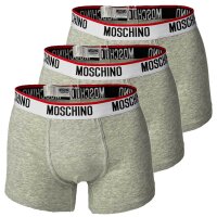 MOSCHINO Mens Shorts 3-Pack - Pants, Underpants, Cotton Stretch, uni