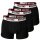MOSCHINO Mens Shorts 3-Pack - Pants, Underpants, Cotton Stretch, uni