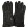 JOOP! Mens Leather Gloves with decorative stitching - Fleece Lining, plain