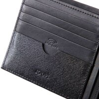 JOOP! Herren Geldbörse - Pero Typhon Billfold H9, Echt Leder, 9,5x12x2cm (HxBxT) Schwarz