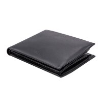JOOP! Mens Wallet - Pero Typhon Billfold H9, genuine Leather, 9,5x12x2cm (HxWxD) Black