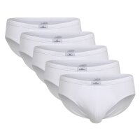 Götzburg Mens Briefs 5-pack - Single Jersey, Underwear Set, Cotton Stretch White XXL (2X-Large)