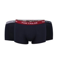 TOM TAILOR Herren Boxershorts, 3er Pack - Hip Pants,...
