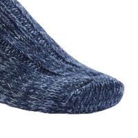BIRKENSTOCK ladies socks - stocking, cotton twist, cotton mouliné yarn Blue 36-38 (UK 3,5-5,0)