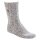 BIRKENSTOCK mens socks - stocking, cotton twist, cotton mouliné yarn Light Gray 39-41 (UK 5,5-7,5)
