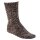 BIRKENSTOCK Herren Socken - Strumpf, Cotton Twist, Baumwoll-Moulinégarn Braun 39-41
