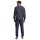 GÖTZBURG Herren Schlafanzug lang - Pyjama V-Ausschnitt, Pure Cotton Marine M