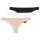 SCHIESSER Ladies G-string, 3-pack - Invisible Lace, with lace, advantage pack