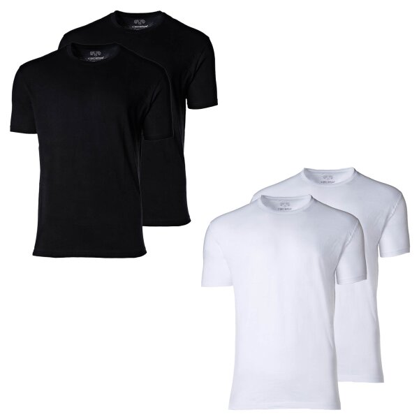 CECEBA Men American T-Shirt - round neck, short sleeve, cotton, uni