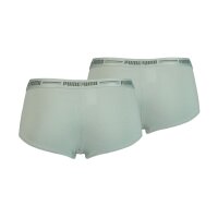 PUMA Damen Mini Shorts - Iconic, Soft Cotton Modal Stretch, 2er Pack