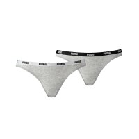 PUMA Damen Bikini Slip - Iconic, Soft Cotton Modal Stretch, 2er Pack