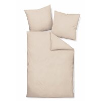 Janine bed linen 2 pieces - Mako-Soft-Seersucker, cotton, non-iron, plain