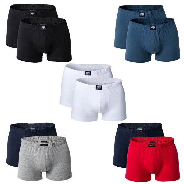 CECEBA Herren Shorts, Vorteilspack - Short Pants, Basic, Baumwolle Stretch, M-8XL, einfarbig