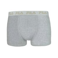 FILA Mens Boxer Shorts, 5-pack - Logo waistband, urban, cotton stretch, plain Multicoloured 2XL (2X-Large)