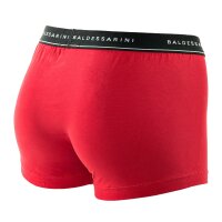 BALDESSARINI Herren Shorts 3er Pack - Pants, Stretch Cotton Rot/Schwarz S