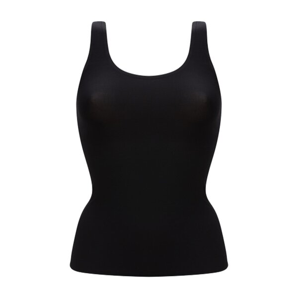 Chantelle ladies top - vest, soft stretch, seamless, one size 34-44 Black One Size