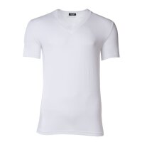 DSQUARED2 Mens T-shirt - V-Neck, Cotton Stretch Twin Pack, Pack of 2 White XL (X-Large)