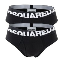 DSQUARED2 Men Slips, Pack of 2 - Briefs, Cotton Stretch,...