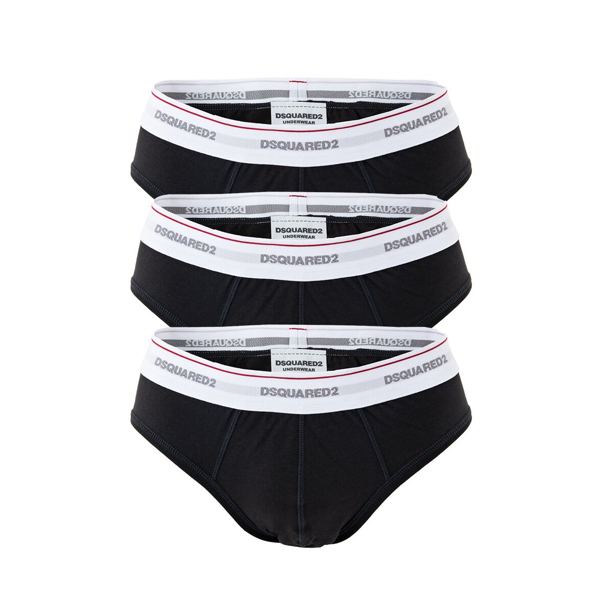 DSquared² Jockstrap-slip Aus Baumwolle Mit Logo in Schwarz für Herren Herren Bekleidung Unterwäsche Boxershorts und Slips 