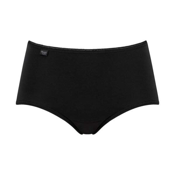 Sloggi Women Midi, Pack of 3 - 24/7 Cotton, monochrome black 16