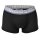 BIKKEMBERGS mens shorts, pack of 3 - TRIPACK TRUNK, Stretch Cotton, Logo, uni White/Black/Blue S (Small)
