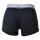 BIKKEMBERGS mens shorts, pack of 3 - TRIPACK TRUNK, Stretch Cotton, Logo, uni White/Black/Blue S (Small)