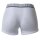BIKKEMBERGS mens shorts, pack of 3 - TRIPACK TRUNK, Stretch Cotton, Logo, uni White/Black/Blue S (Small)