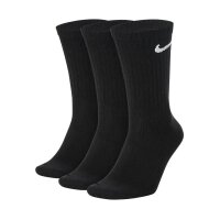 NIKE Unisex 3-Pack Sports Socks - Everyday, Cotton...